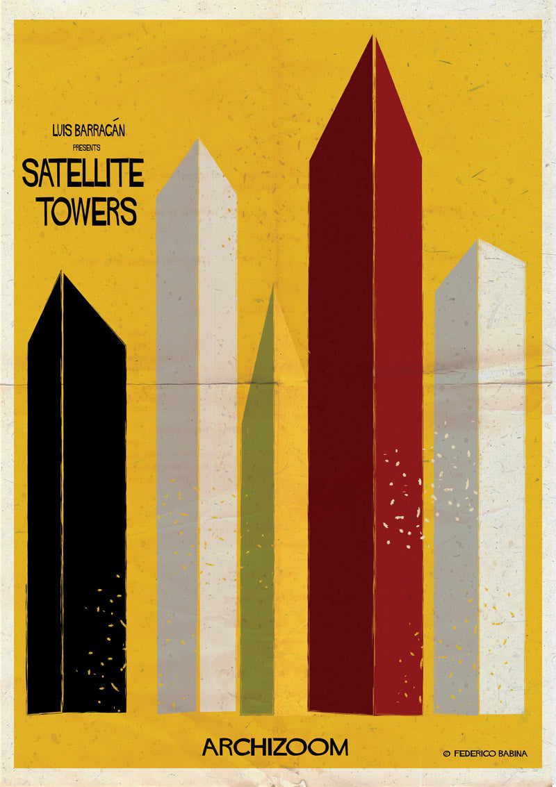 Satellite-towers