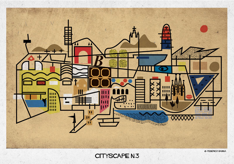 Barcelona- cityscape