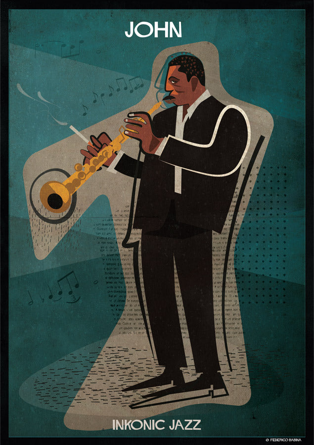 03_inkonic Jazz_John Coltrane-01