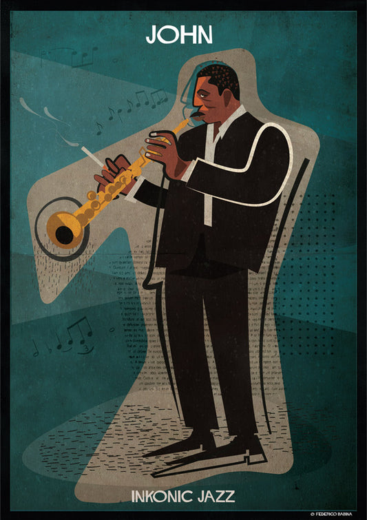 03_inkonic Jazz_John Coltrane-01