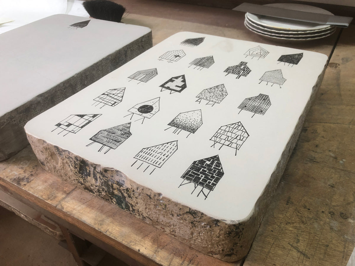 ARCHITEXTURE Stone lithography