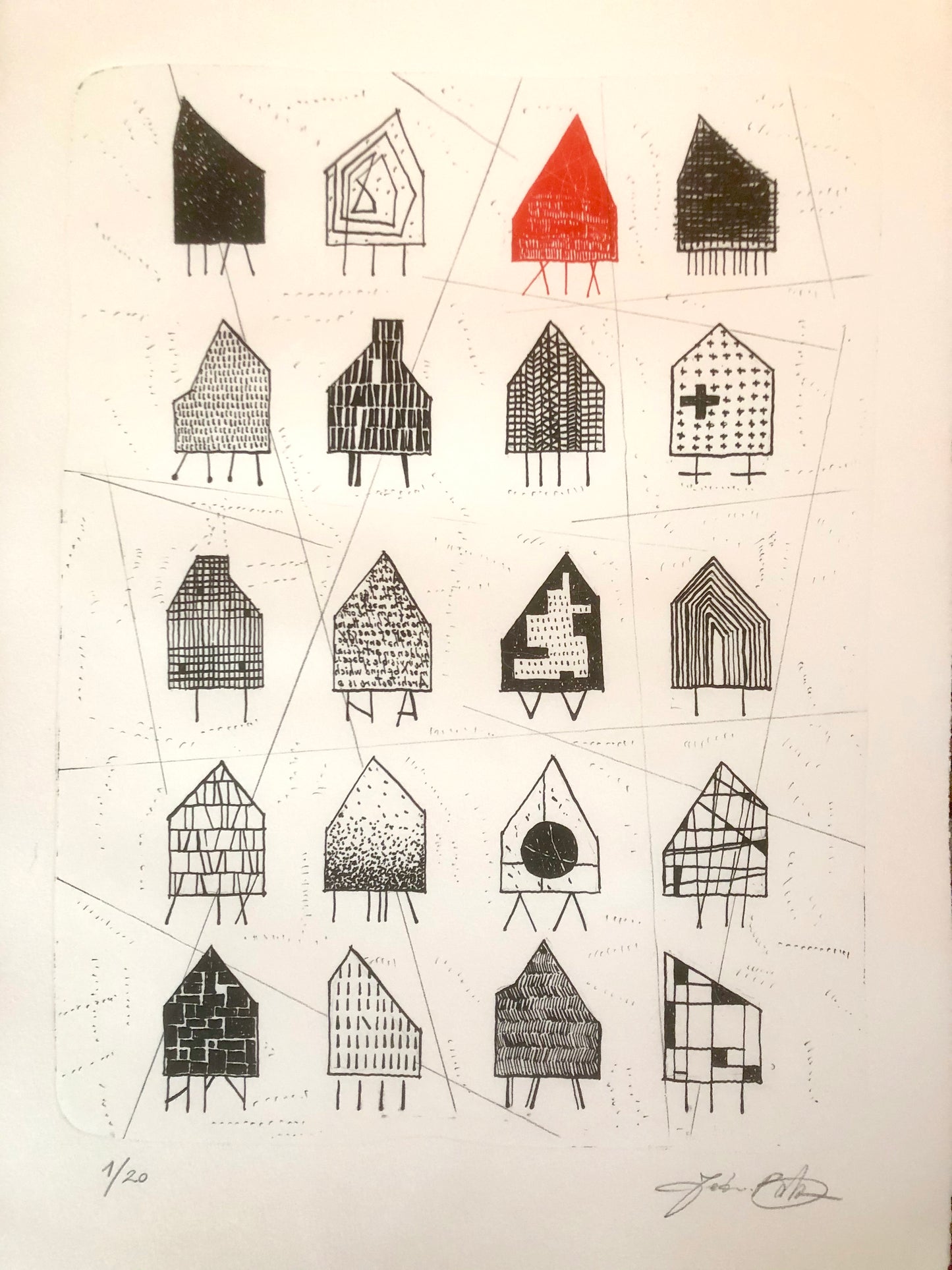 ARCHITEXTURE Stone lithography