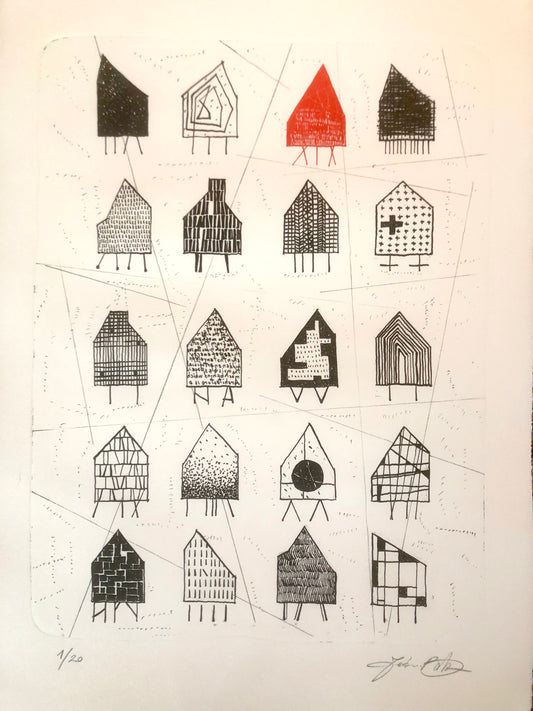 ARCHITEXTURE Stone lithography